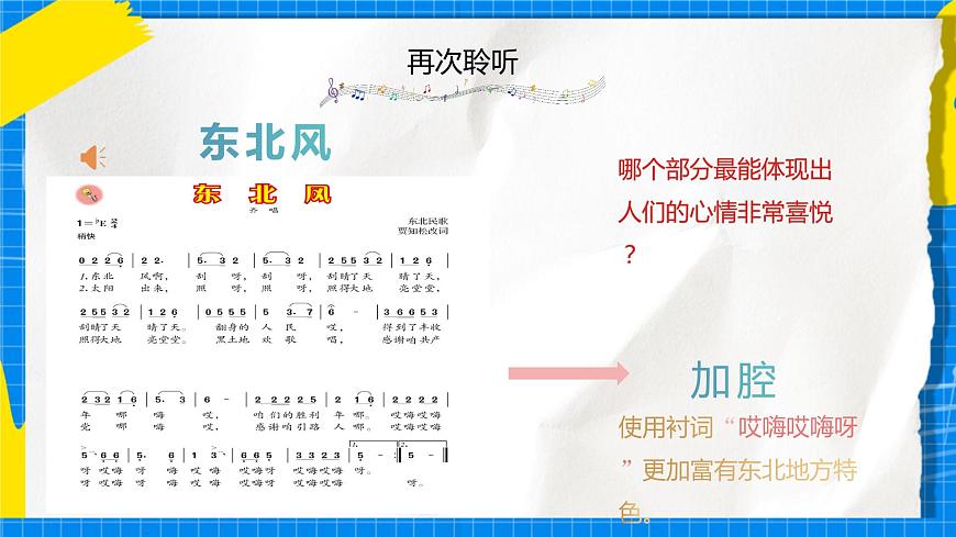 人音版音樂九年級(jí)下冊(cè)3.1《東北風(fēng)》課件第6頁