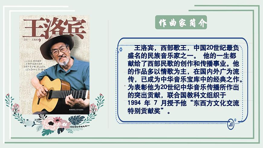 【核心素養(yǎng)目標(biāo)】花城版初中音樂八年級下冊 《半個月亮爬上來》課件第4頁