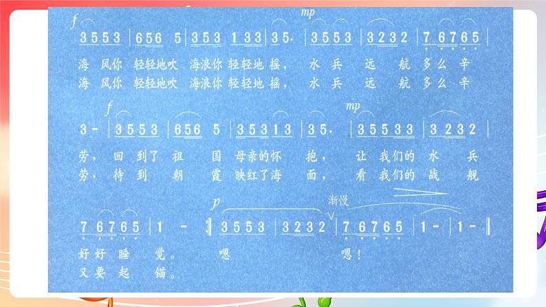 粤教版音乐八年级下册 第6单元 脍炙人口的歌《军港之夜》课件06