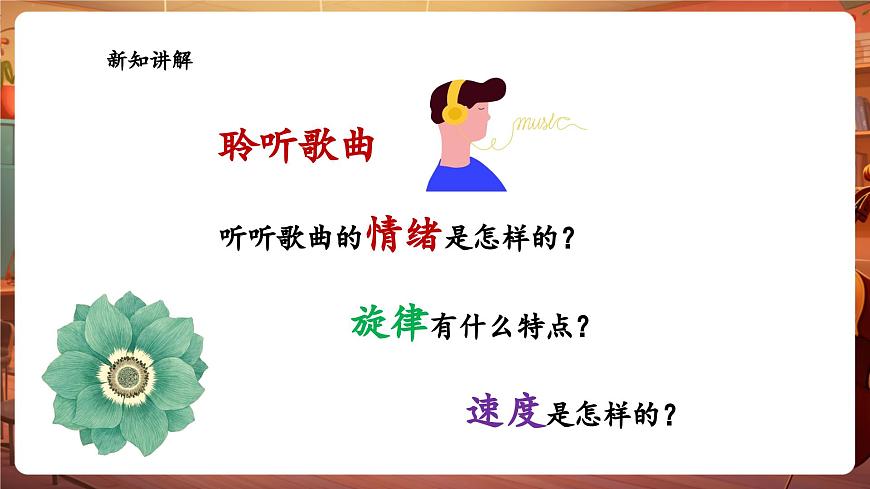 【新版教材】中學(xué)音樂花城版七年級(jí)下冊(cè)《五月的鮮花》課件第8頁