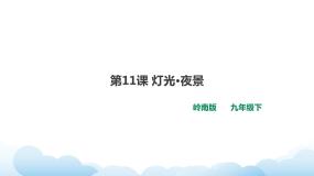 岭南版九年级下册第六单元 美术与当代社会11 灯光·夜景教课内容ppt课件
