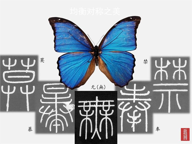 湘美版七年级下册美术_第7课_书法的结构之美课件PPT第6页