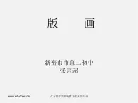 人美版美术八上第五课《一版多色版画》ppt课件