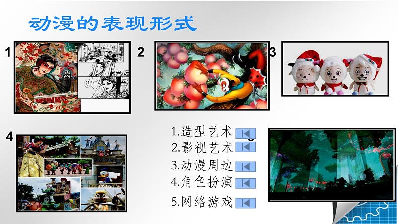 人教版九下 3.1 形式和内容丰富的动漫 课件(22张)第7页