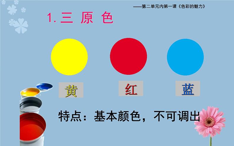 人教版初中美术七年级下册第二单元 第1课 色彩的魅力 课件第4页