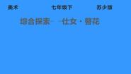 美术苏少版第5课 仕女·簪花示范课课件ppt