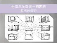 2.手绘线条图像——物象的多视角表达 课件(共18张PPT)-2021-2022学年人美版美术八年级下册