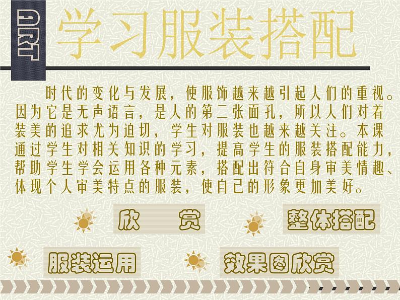 人美版七下美术6学习服装的色彩搭配课件第2页