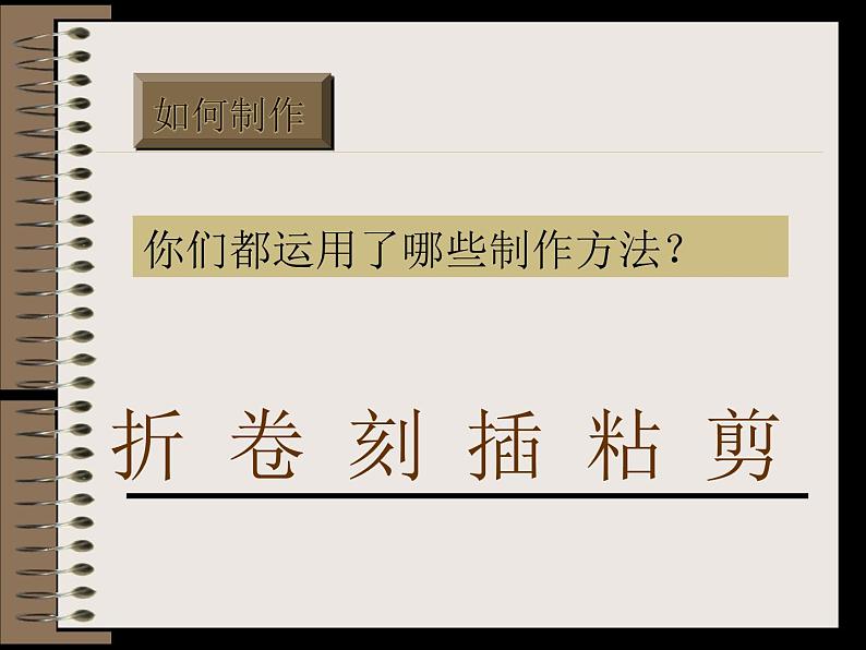 桂美版美术七下 5.纸雕塑 课件第3页