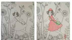 初中冀美版10 服饰色彩艺术背景图课件ppt