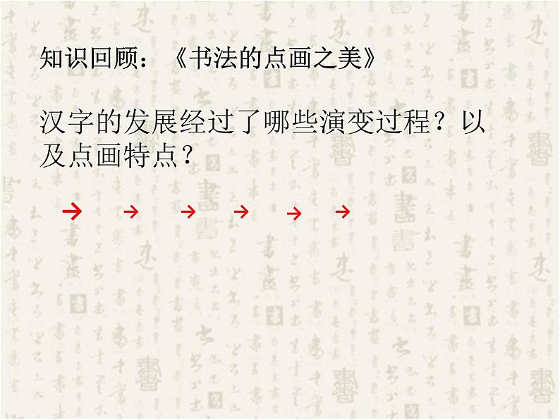 初中美术湘美版七年级下册 书法的结构之美部优课件第1页