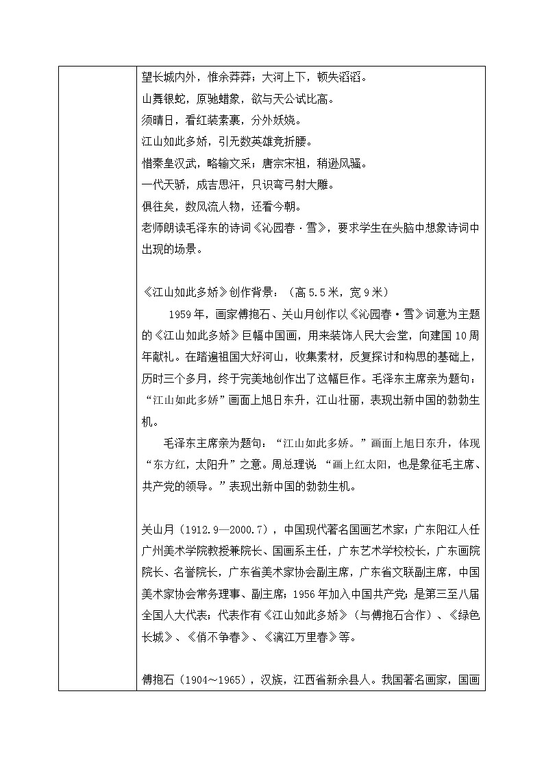 人教版美术七上1.1《富于创造的造型艺术》课件+教学设计02