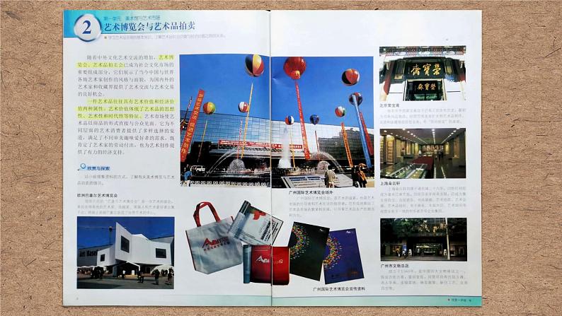 初中 初二 美术 岭南版 八年级上册 《艺术博览会与艺术品拍卖》课件05