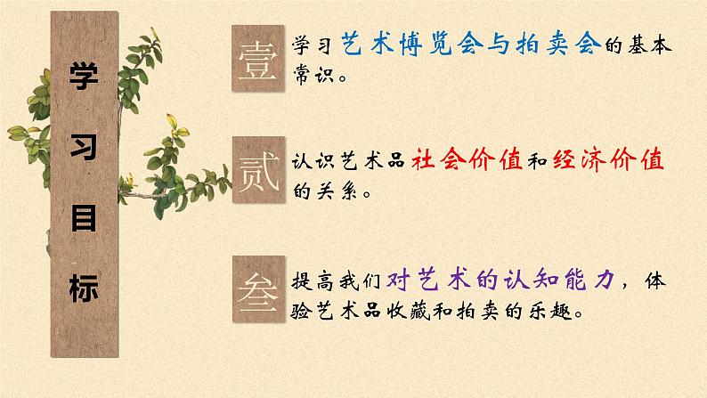 初中 初二 美术 岭南版 八年级上册 《艺术博览会与艺术品拍卖》课件06