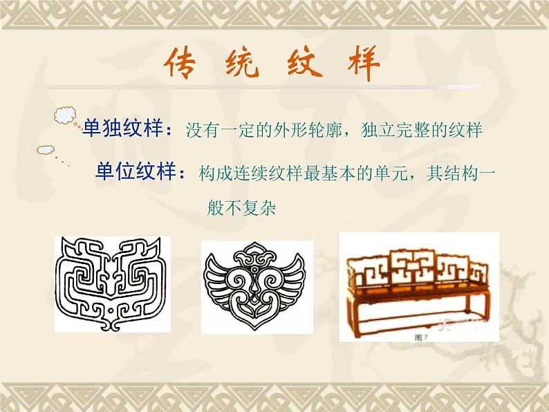 赣美版七年级上册美术课件 8.传统纹样02