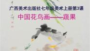 美术七年级上册3 中国花鸟画——蔬果教课内容课件ppt