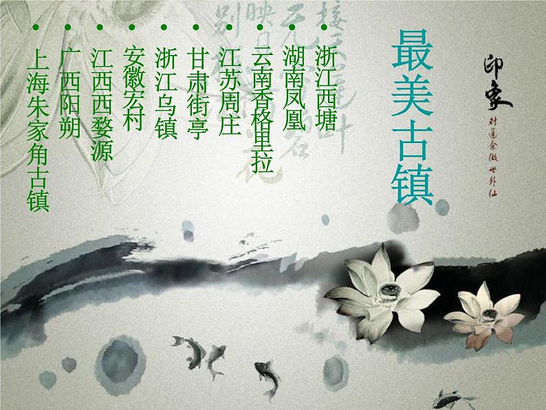 人教版美术九年级上册 第4单元 第1课《古城古镇考察》 课件第2页