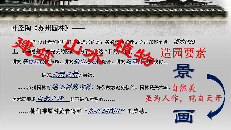 人教版初中美术八年级下册第五单元 移步换景 别有洞天——中国古典园林欣赏 课件103