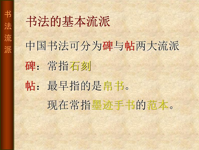 桂美版美术八年级上册 2.书法与篆刻艺术欣赏 课件第6页