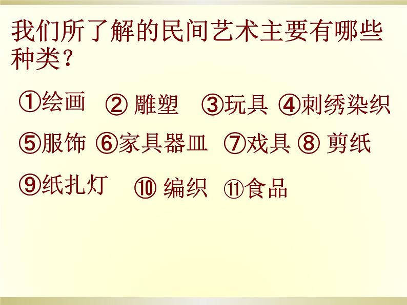 桂美版美术八年级上册 4.来自乡土的艺术 课件第4页