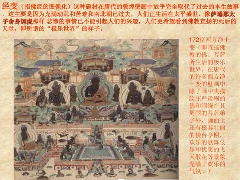 冀美版初中美术八年级上册 13.辉煌灿烂的敦煌石窟 课件06
