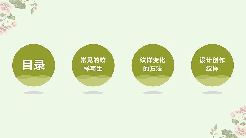 人教版初中美术|八下·设计纹样课件03