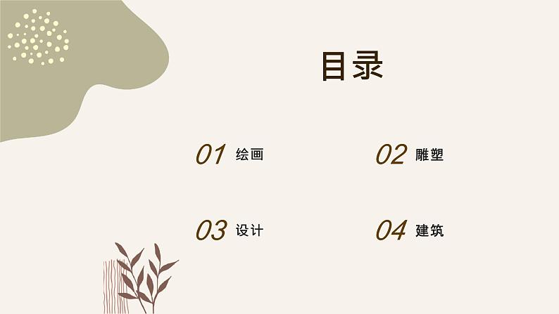 人教版美术七年级上册 第一单元 什么是美术 第2课时美术是个大家庭术 课件02