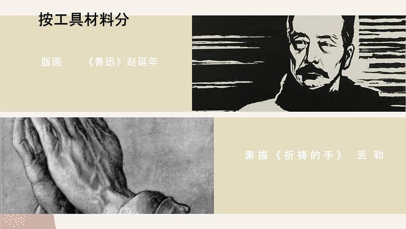 人教版美术七年级上册 第一单元 什么是美术 第2课时美术是个大家庭术 课件06