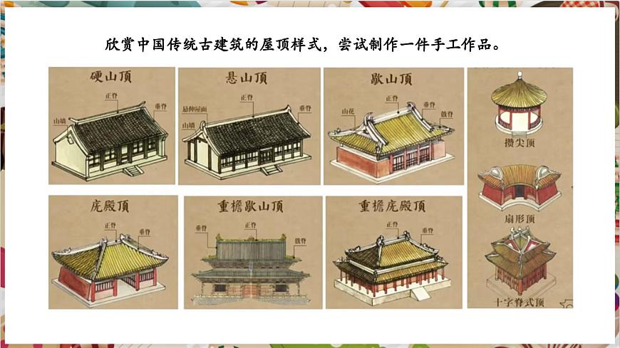 【大單元教學(xué)】第3課《古建新生》第2課時(shí)活動(dòng)課 精品課件（16頁(yè)）--人美版七上第三單元第3頁(yè)