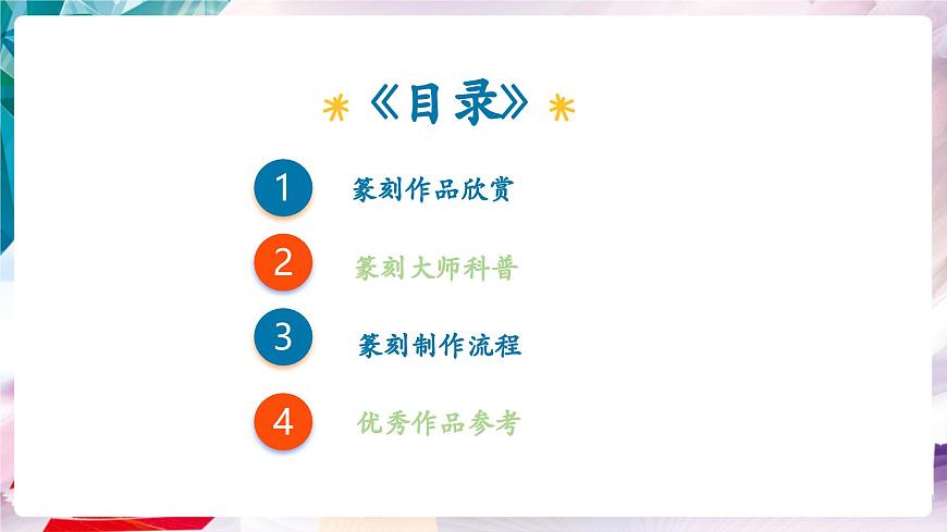 【核心素養(yǎng)】人美版七年級上美術(shù)第1單元第2課第2課時《品篆刻之美》課件第2頁