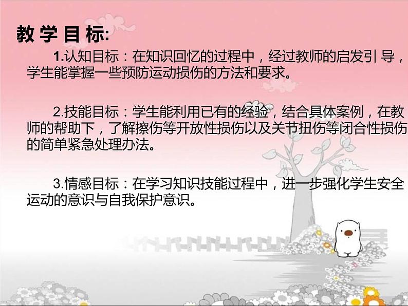 人教版八年级体育全一册:1.2常见运动损伤的预防和紧急处理-课件(8)第2页