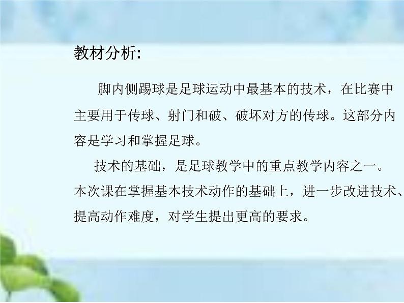 人教版八年级体育全一册-第3章足球足球脚内侧踢球-课件第2页