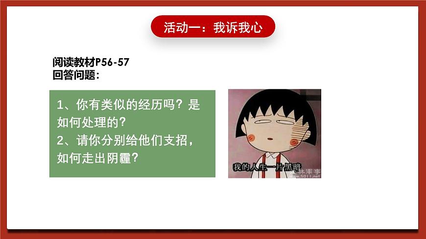 北師大版（2021）心理健康九下 第七單元第九課《戰(zhàn)勝挫折，走向成功》課件第3頁(yè)