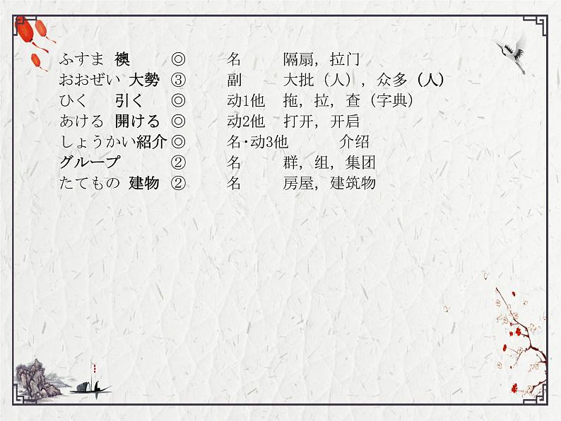 八年级第6课 発表の準備 课件 人教版日语八年级ppt04