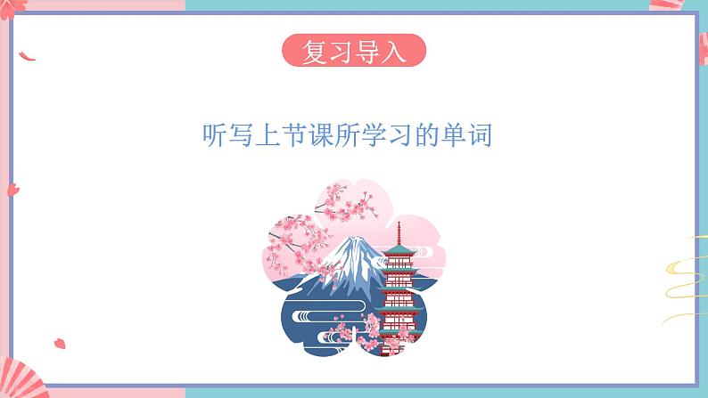 人教版日语七年级 第9课 《会话:わたしの1日》第4课时 课件第3页