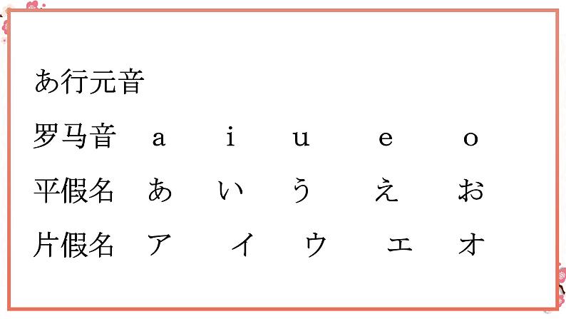 人教版日语七年级下册《50音-か行》第34课时 课件05