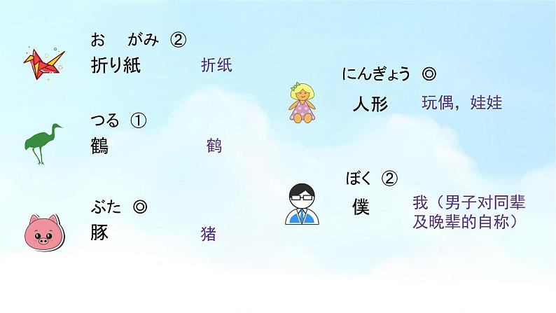 6、折り紙 课件 人教版日语七年级第5页