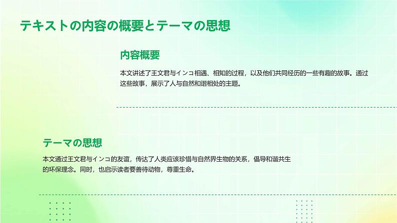 人教版初中八年级全册日语-第一单元-课次3 课文:王文君のインコ【课件】06