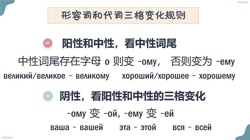人教版初中俄語(yǔ)八年級(jí)全一冊(cè) урок(5) 課件第4頁(yè)