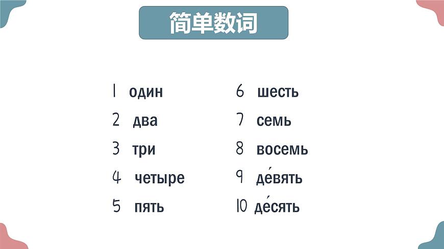 人教版初中俄語(yǔ)八年級(jí)全一冊(cè) урок(5) 課件第7頁(yè)