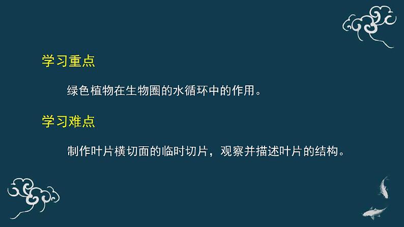 第三单元第三章绿色植物与生物圈的水循环 课件人教版七年级生物上册第4页