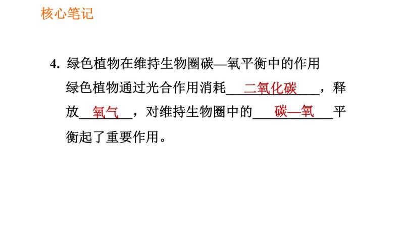 人教版七年级上册生物习题课件 第3单元 3.5.2 绿色植物的呼吸作用007