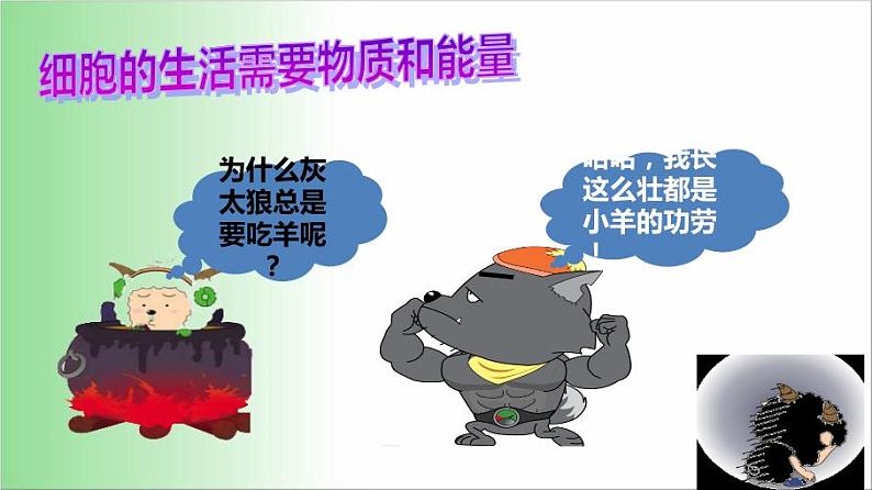 2021——2022学年人教版七年级生物上册2.1.4 细胞的生活课件第2页