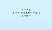 初中生物冀教版七年级上册第一章  开启生物科学之门综合与测试复习ppt课件