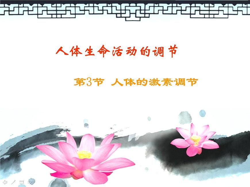 蘇科版八年級(jí)上冊(cè)生物 16.3人體的激素調(diào)節(jié) 課件第1頁(yè)