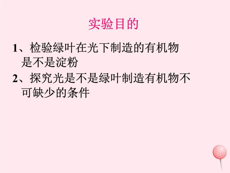 七年级生物上册第三单元第四章绿色植物是生物圈中有机物的制造者课件03