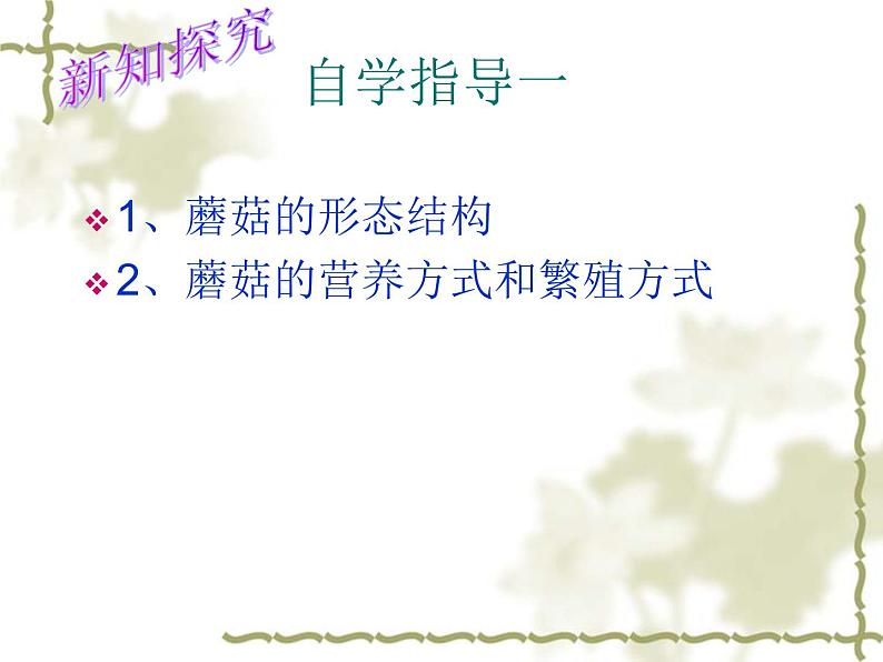 冀教版八上生物 5.2.2食用真菌 课件04