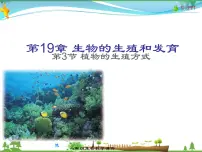 北师大版八年级上册第六单元 生命的延续第19章 生物的生殖和发育第3节 植物的生殖方式教学ppt课件