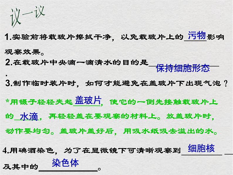 苏科版生物七年级下册课件:第8章 生物体有相同的基本结构 复习(共29张PPT)06