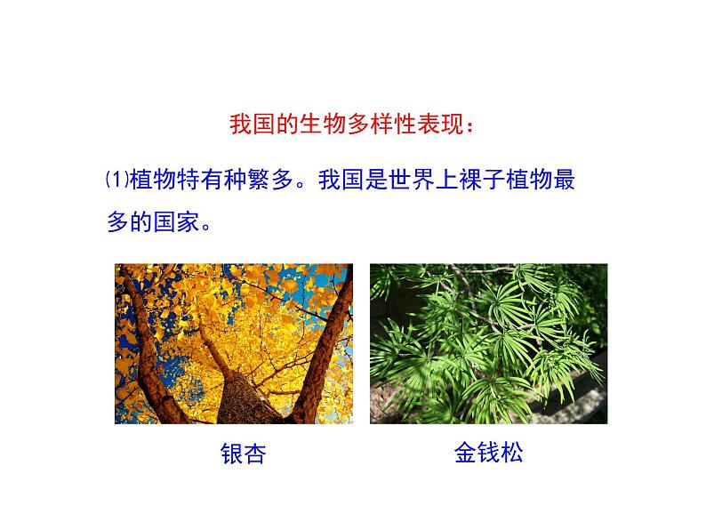 15.1生物多样性 课件(7)苏教版八年级生物上册第8页